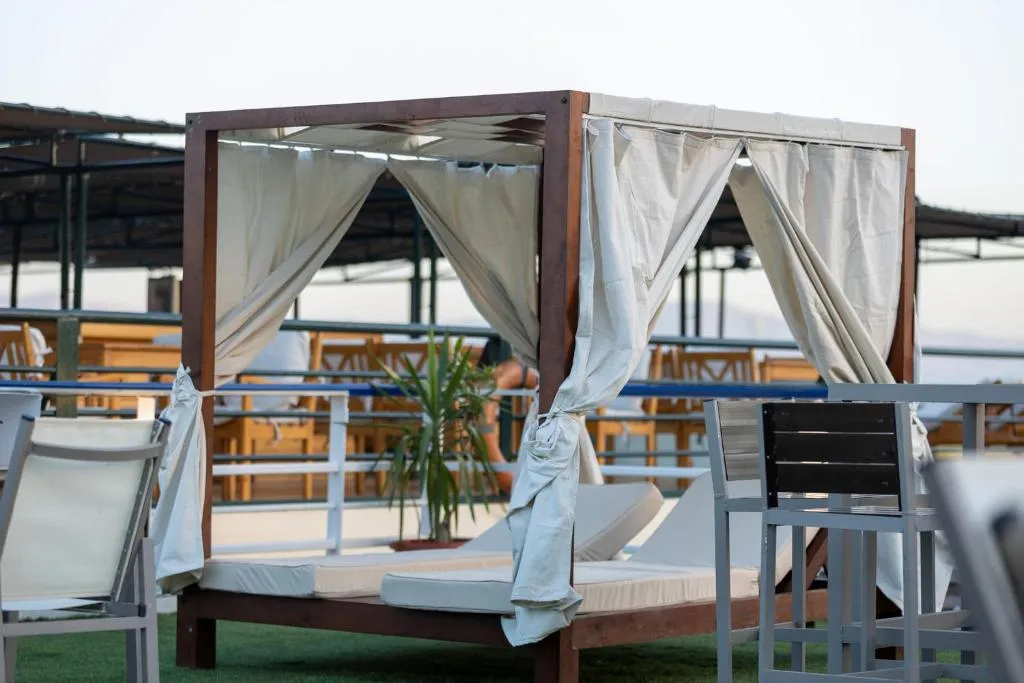Sun deck of the MS Coral II Nile Cruise Nile cruise